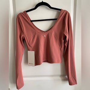 Lululemon Align Long Sleeve, light pink